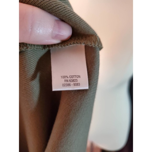 CJ Banks Size 2X Olive Tank Top - Picture 4 of 5